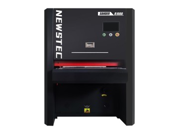 Single-phase economical metal sander for studio use