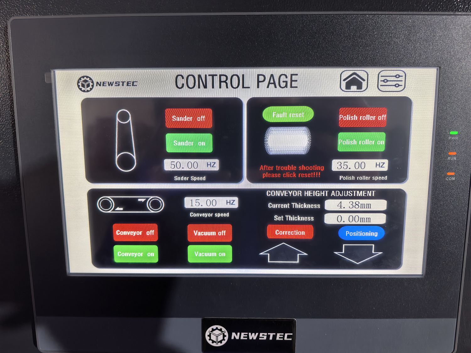 CONTROL PANEL